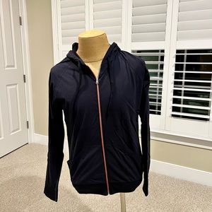 Paul Smith, thin cotton hoodie, navy, medium